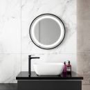 KALIA EFFECTLED-illuminated bathroom mirror - 24" x 24"