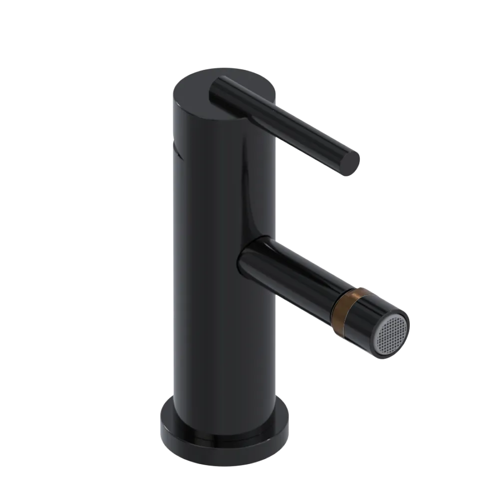 Rubinet Single Control Bidet Fitting (less drain) Black