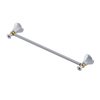Rubinet Towel Bar 18" Satin Chrome
