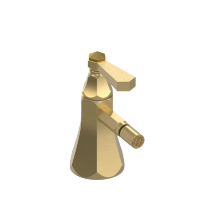 Rubinet Single Control Bidet Fitting (less drain) Satin Gold