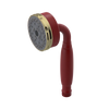 Rubinet 3 Function Hand Held Shower Only Maroon