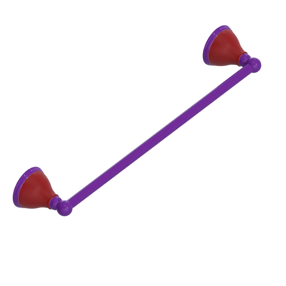 Rubinet Towel Bar 18" Purple Haze