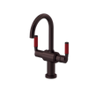 Rubinet Single Hole Dual Handle Lav. Set. (less drain) Oil Rubbed Bronze