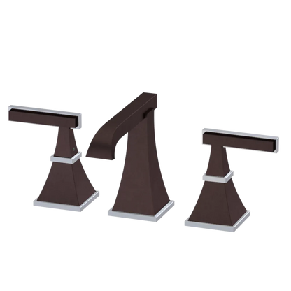 Rubinet Widespread Lav. Set. (less drain) Oil Rubbed Bronze