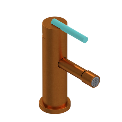 Rubinet Single Control Bidet Fitting (less drain) Antique Copper Matt