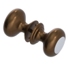 Rubinet Shower Door Knob (set) Tuscan Brass