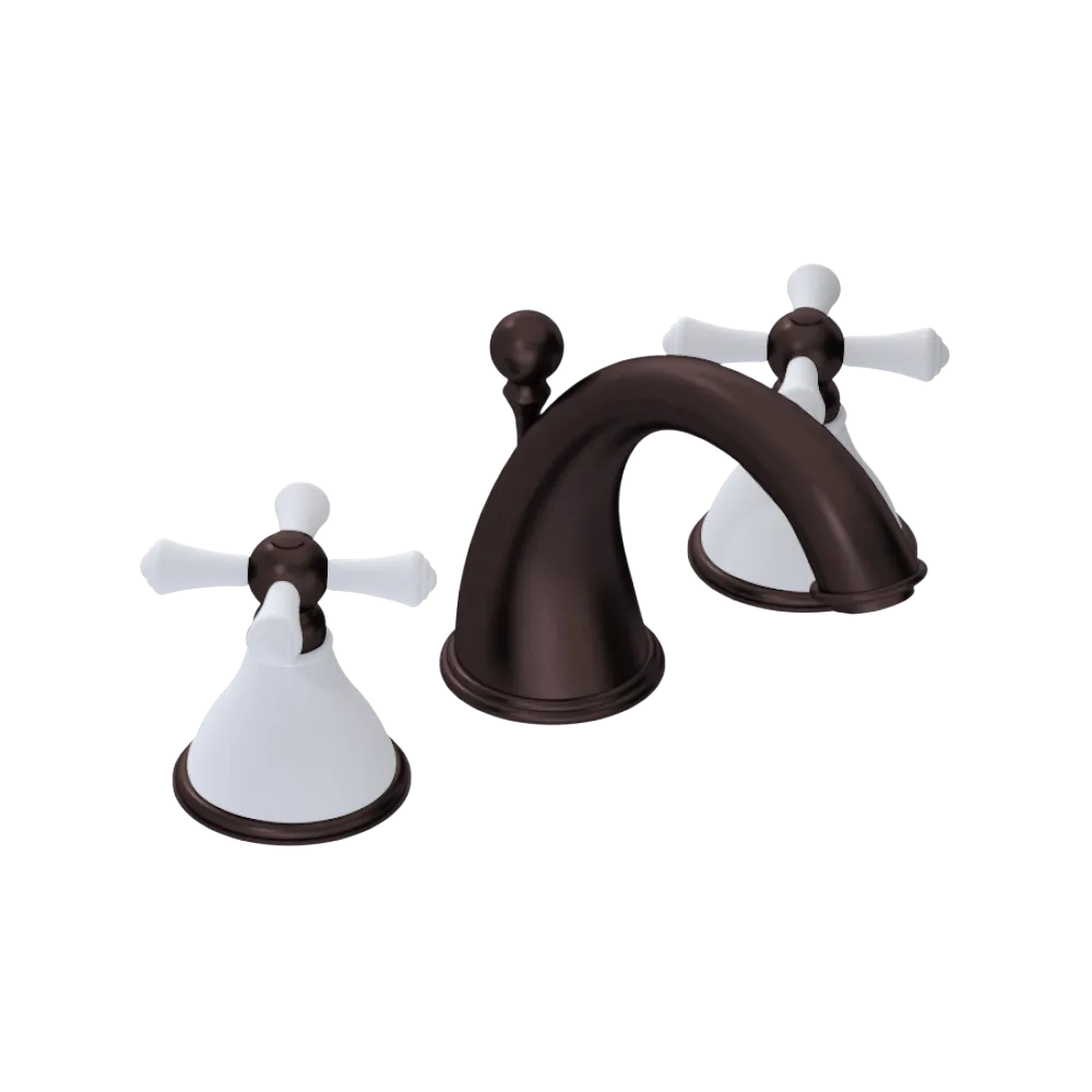 Rubinet Widespread Lav. Set. (less drain) Oil Rubbed Bronze