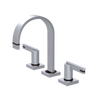 Rubinet Widespread Lav. Set. (less drain) Satin Chrome