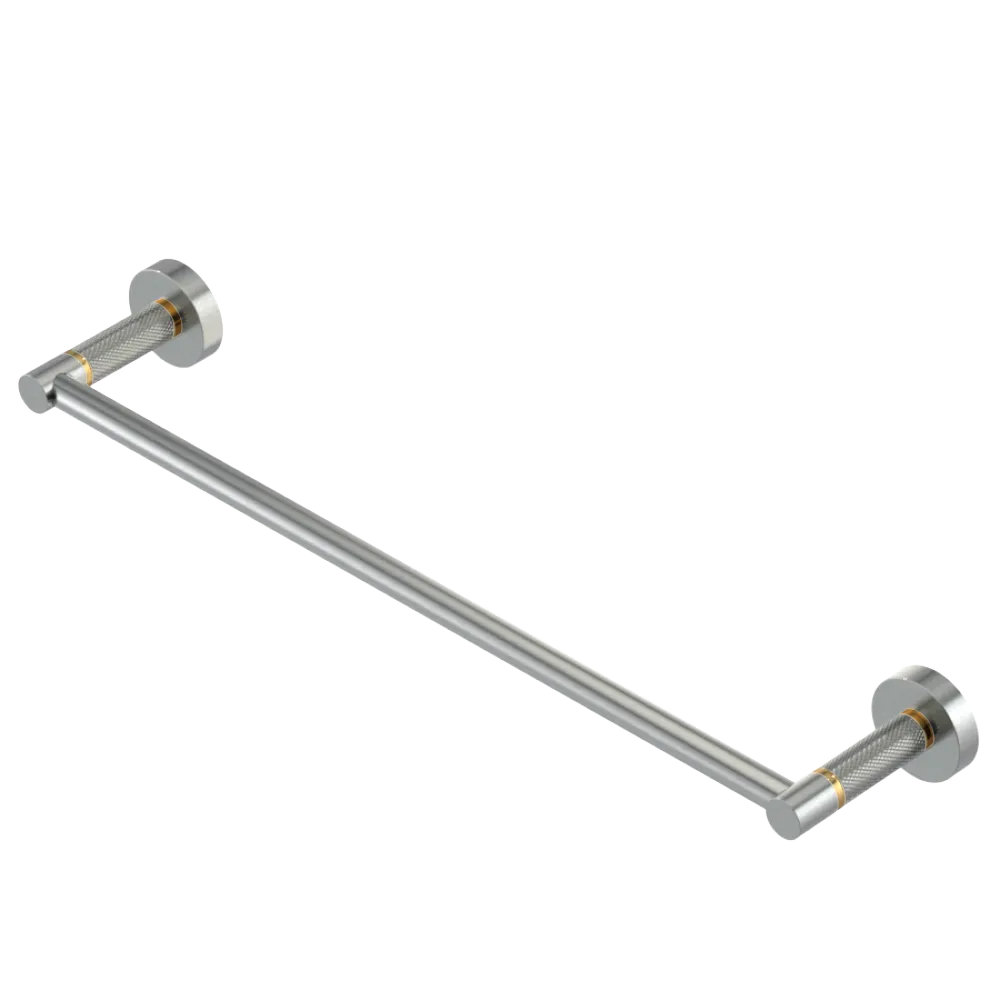 Rubinet Towel Bar 18" Satin Nickel