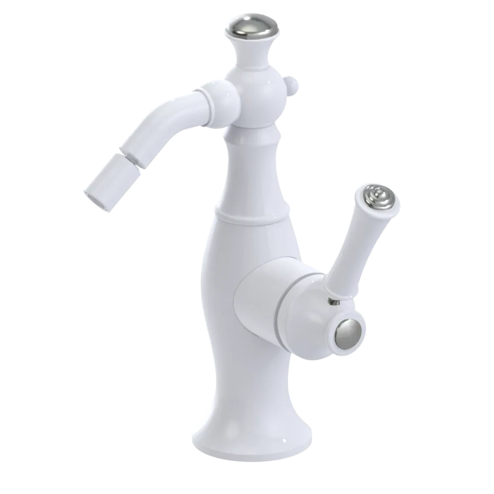 Rubinet Single Control Bidet Fitting (less drain) White