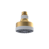 Rubinet 3 FUNCTION SHOWER HEAD Satin Gold