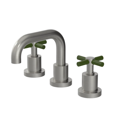 Rubinet Widespread Lav. Set. (less drain) Satin Nickel