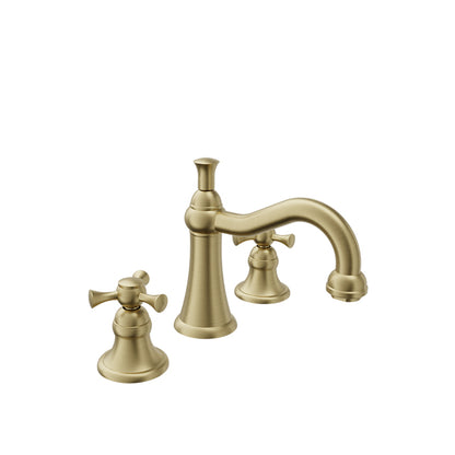 Baril 8" c/c lavatory faucet, drain included
