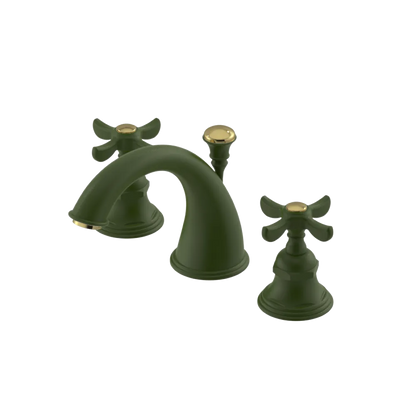 Rubinet Widespread Lav. Set. (less drain) Green Envy