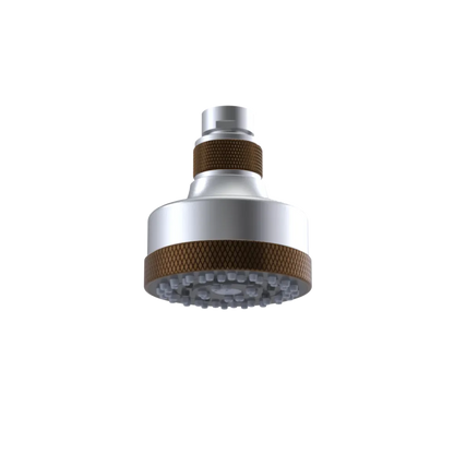 Rubinet 3 FUNCTION SHOWER HEAD Satin Chrome