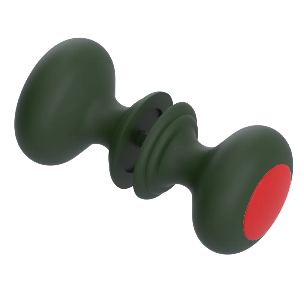 Rubinet Shower Door Knob (set) Green Envy