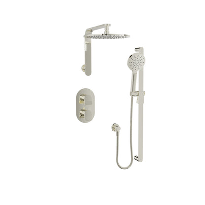 Baril Complete thermostatic pressure balanced shower kit