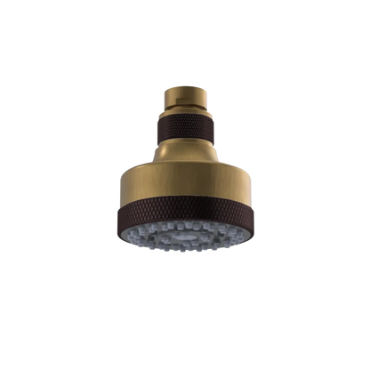 Rubinet 3 FUNCTION SHOWER HEAD Antique Brass Matt