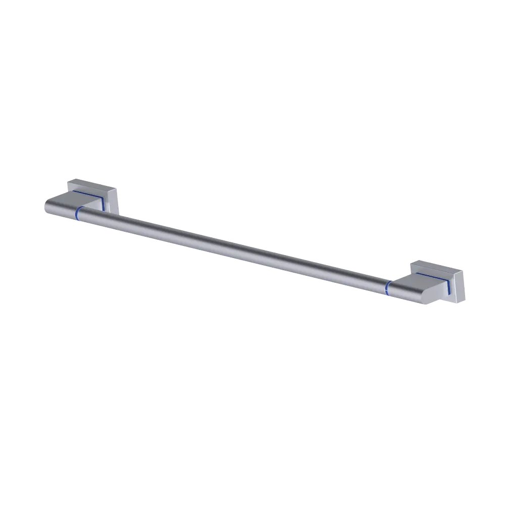 Rubinet Towel Bar 18" Satin Chrome