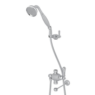 Perrin & Rowe Riser Diverter With Hand Shower Hose And Parking Bracket Hand Shower