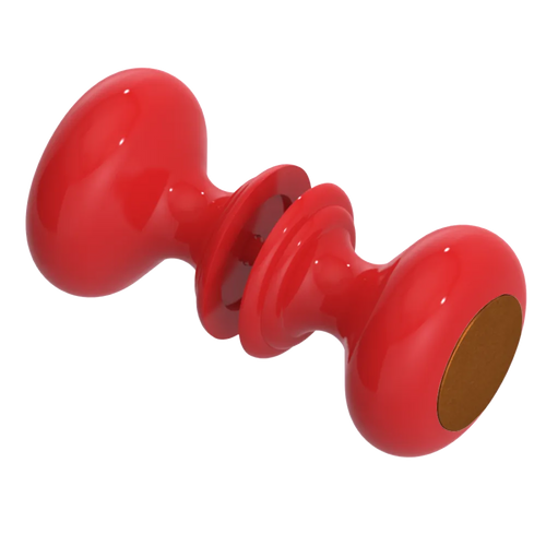Rubinet Shower Door Knob (set) Red