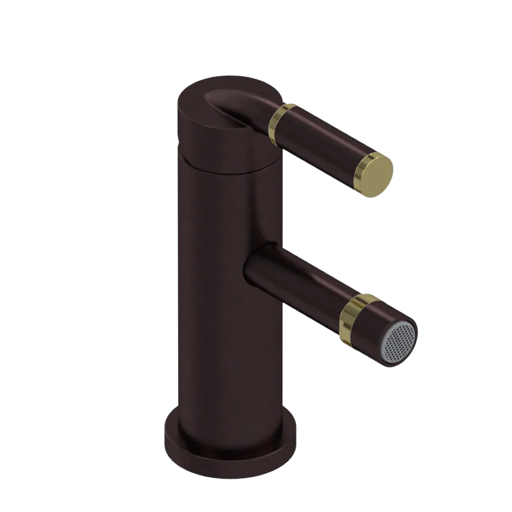 Rubinet Single Control Bidet Fitting (less drain) Tuscan Brass