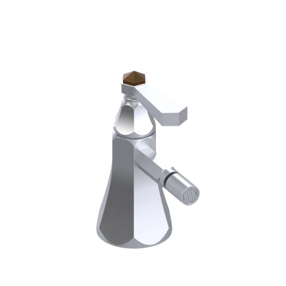 Rubinet Single Control Bidet Fitting (less drain) Satin Chrome