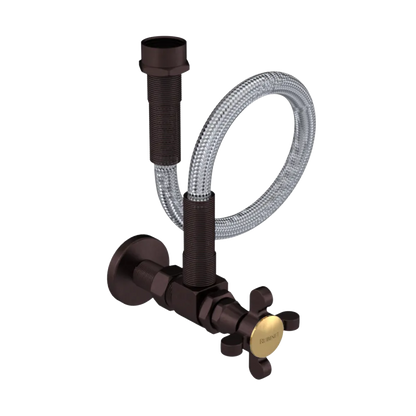 Rubinet Exposed Supply Kit (classic) Tuscan Brass