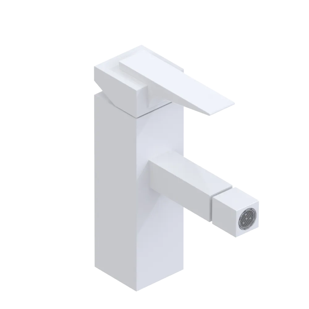 Rubinet Single Control Bidet Fitting (less drain) White