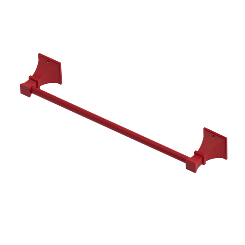 Rubinet Towel Bar 18" Red