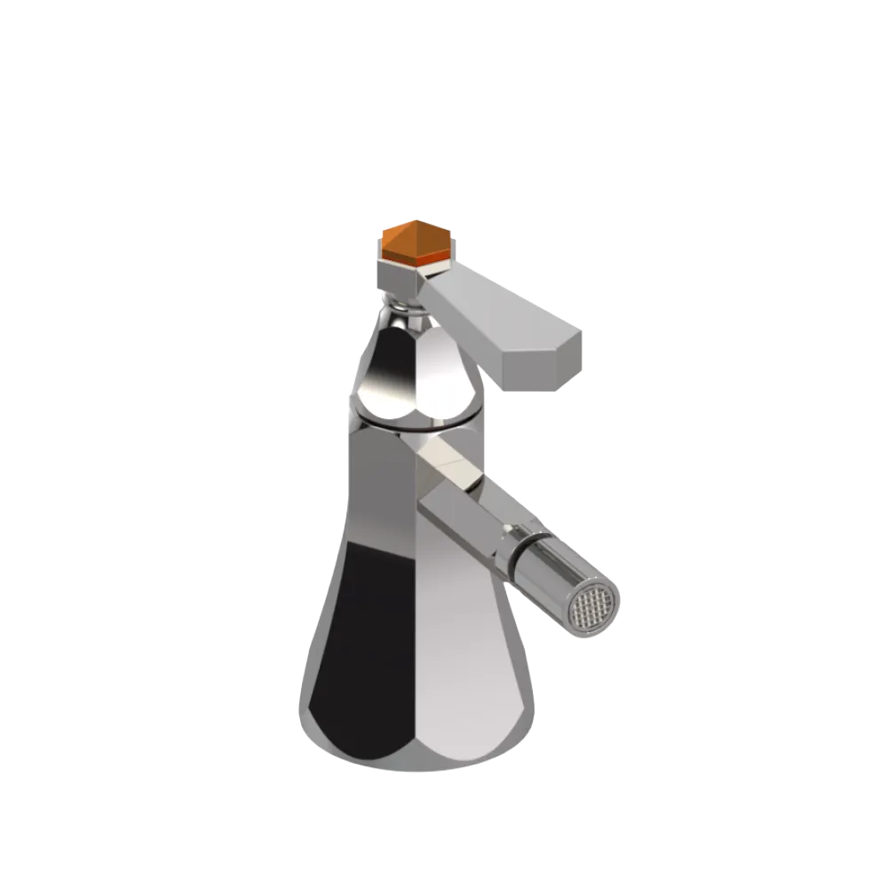 Rubinet Single Control Bidet Fitting (less drain) Polished Nickel