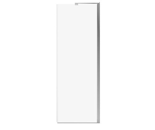 Capella 78  Return Panel for 32 in. Base with GlassShieldÂ® glass in Chrome
