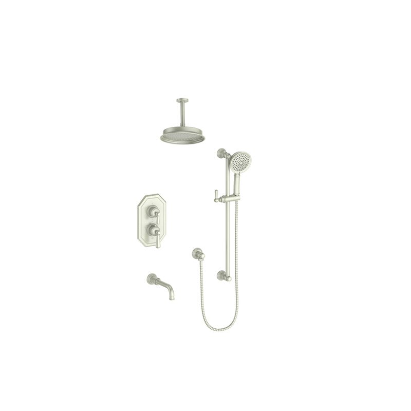 CARINTHIA 3 - WAY TH SHOWER KIT WITH 6 - inch CEILING ARM - SET.CX1.320.316 - Golzar Home