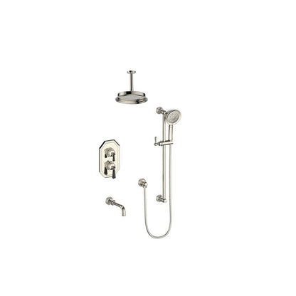 CARINTHIA 3 - WAY TH SHOWER KIT WITH 6 - inch CEILING ARM - SET.CX1.320.316 - Golzar Home