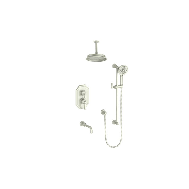 CARINTHIA 3 - WAY TH SHOWER KIT WITH 6 - inch CEILING ARM - SET.CX1.320.316 - Golzar Home