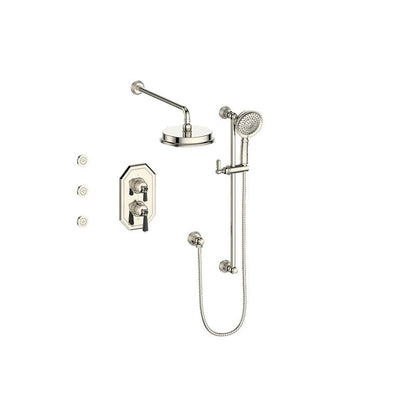 CARINTHIA 3 - WAY TH SHOWER KIT WITH BODY JETS - SET.CX.320.810 - Golzar Home