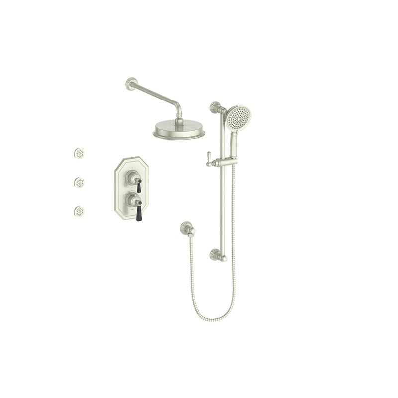 CARINTHIA 3 - WAY TH SHOWER KIT WITH BODY JETS - SET.CX.320.810 - Golzar Home