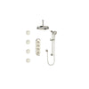 Carinthia 3/4-Inch High-Flow Th Shower Kit With Body Jets And 6-Inch Ceiling Arm - Golzar Home