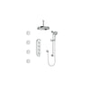 Carinthia 3/4-Inch High-Flow Th Shower Kit With Body Jets And 6-Inch Ceiling Arm - Golzar Home