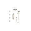 Carinthia 3/4-Inch High-Flow Th Shower Kit With Body Jets And 6-Inch Ceiling Arm - Golzar Home