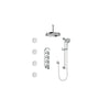 Carinthia 3/4-Inch High-Flow Th Shower Kit With Body Jets And 6-Inch Ceiling Arm - Golzar Home