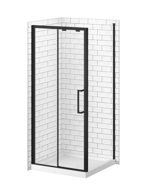 Kalia Tiles #700 - Gloss Shower wall 36 x 36 - Corner Installation