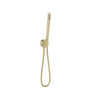Baril 1-spray anti-limestone hand shower on wall-mounted supply elbow