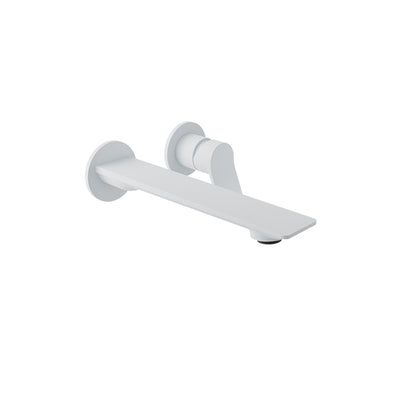 Baril Single lever wall-mounted lavatory faucet, drain not included