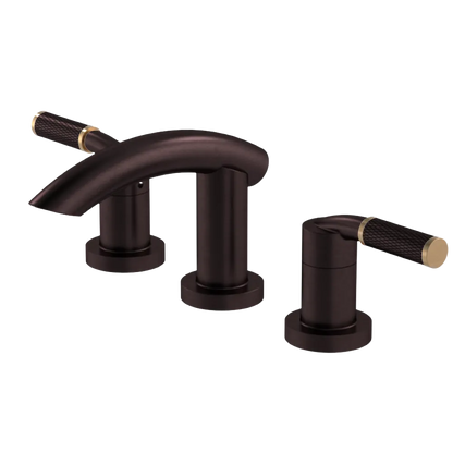 Rubinet Widespread Lav. Set. (less drain) Oil Rubbed Bronze