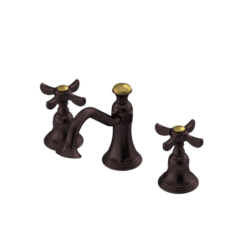 Rubinet Widespread Lav. Set. (less drain) Tuscan Brass