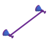 Rubinet Towel Bar 18" Purple Haze