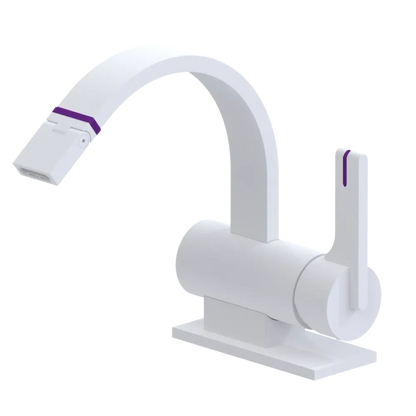 Rubinet Single Control Bidet Fitting (less drain) Matt White