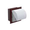 Rubinet RECESSED TOILET PAPER HOLDER Bordeaux