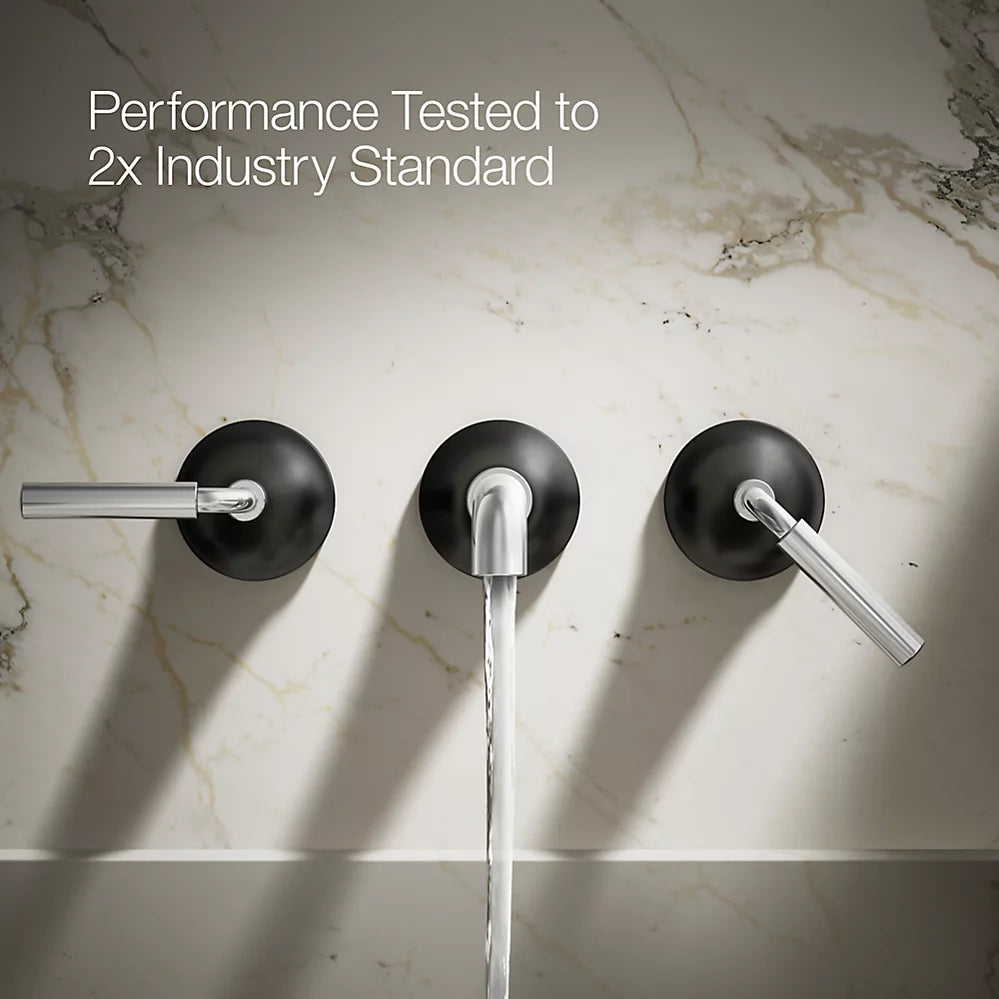 Tone™ Wall-mount bathroom sink faucet trim, 1.2 gpm